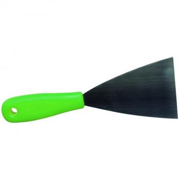 Maya 88082 - Espátula Acero Inoxidable, Rígida, Mango Plástico, 80mm, Verde
