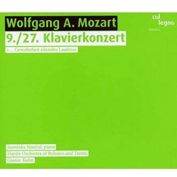 Álbum CD de Conciertos para Piano N. 9 y N. 27 de Wolfgang A. Mozart