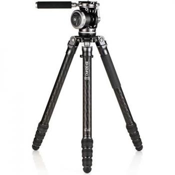 Benro Mammoth CF Tripod Kit with WH15 2-Way Wildlife Fluid Head