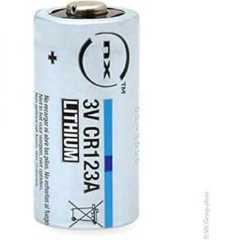Pila de Litio CR123A 3V 1.45Ah en Blister
