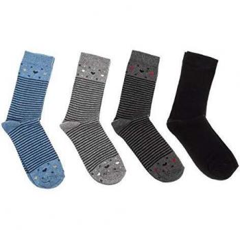 Pack-4 Calcetines Kisses&Love