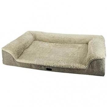 Cama Ortopédica Cuadrada para Perros Nobby Calbu Beige 100x65cm