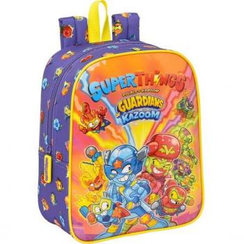 Mochila Infantil Superthings Guardians of Kazoom Adaptable a Carro - Safta Oficial