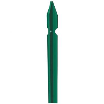 Paleto T de Recincción Plasticado Verde 200 cm - Sección 35x35 mm