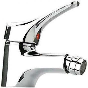 Mezclador Monomando para Bidet Paini Pilot con Desagüe de Cromo 11/4