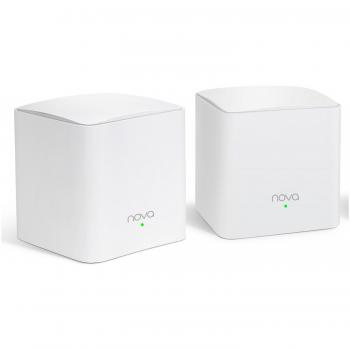 Tenda Nova MW5c - Sistema Wi-Fi Mesh Doble Banda AC1200 (2,4 GHz / 5 GHz) Blanco, 2 unidades internas