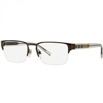 Burberry - BE 1297, Geométrico, metal, hombre, DARK RUTHENIUM