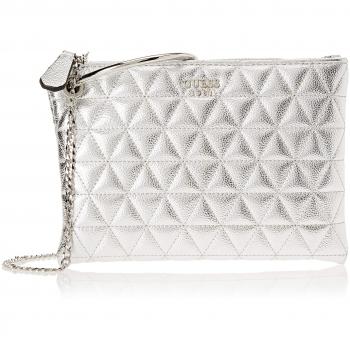 Guess - Summer Night City, Bolsos de mano Mujer, Plateado