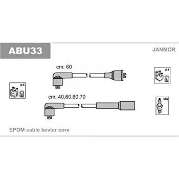 Juego de Cables de Encendido JANMOR ABU33 para VW Golf I, Golf II y Polo Schrägheck