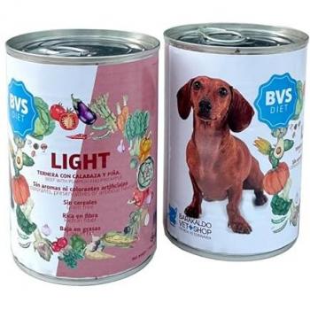 Comida Húmeda Diet Light Grain Free para Perros con Ternera, Calabaza y Piña - Barakaldo Vet Shop 400 Gr