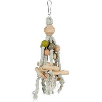 Juguete Colgante de Madera Kito para Aves 14X9X36 CM