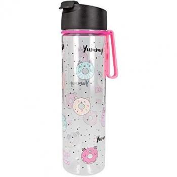 Depesche- Botella de plástico sin BPA ni ftalatos, Aprox. 500 ml, TopModel Candy Cake