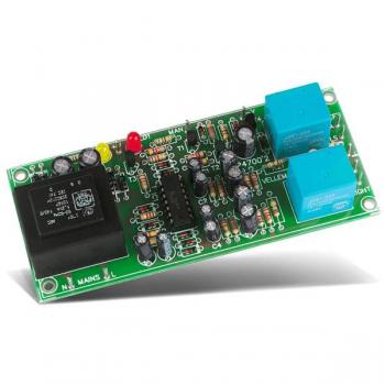 Protector de Altavoces Whadda DC 10A 220VAC con Indicador LED