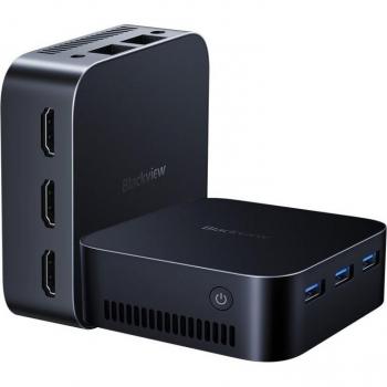 Blackview MP80 Mini PC Intel N97, 16GB RAM, 512GB SSD, Windows 11 Pro, color azul