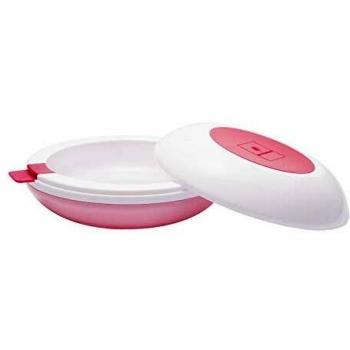 Quaranta Settimane 401133 - Plato térmico, color rosa