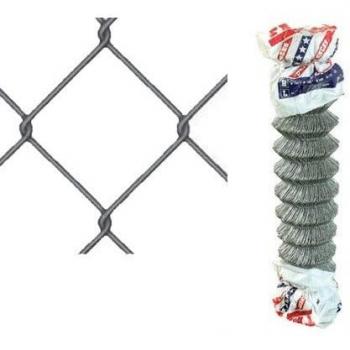 Red Galvanizada para Cercado de Animales con Malla Romboidal 50x50, Rollo de 25 Metros, Alambre Ø2,2 mm - Altura 100 cm