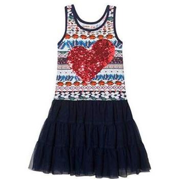 Desigual Girl Knit Dress Straps