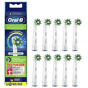 Oral-B CrossAction - 10 cabezales para cepillo de dientes eléctrico