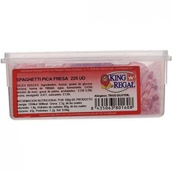 King Regal Spaghetti Pica Fresa - estuche 225 unidades