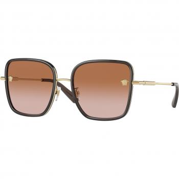 Versace VE2247D Asian Fit 148213 Women’s Sunglasses Brown Size 57
