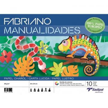 Cuaderno de manualidades de charol de 10 hojas Fabriano S0400007