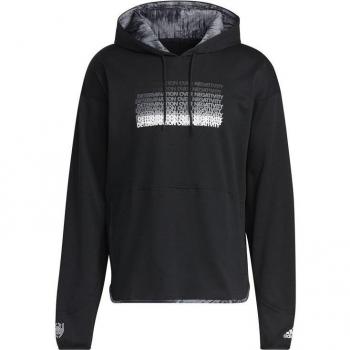 Adidas Sudadera con Capucha Hombre Donovan Mitchell Inno Negro