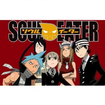 Soul Eater | 38inch x 24inch | Silk Printing Cartel de Seda Poster 067