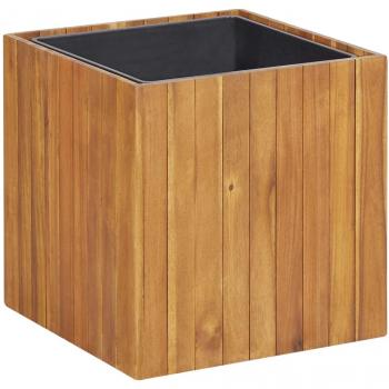 vidaXL Garden Raised Bed Pot 43.5x43.5x44 cm Solid Acacia Wood