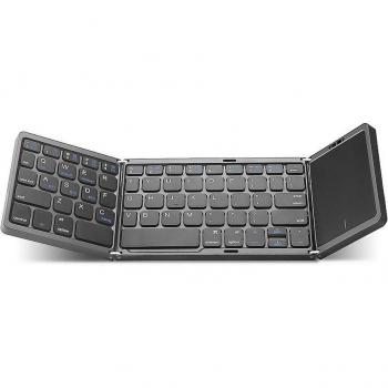 Teclado plegable con pad táctil B089T