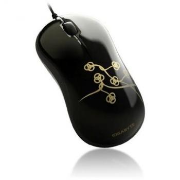 Gigabyte M5050s-Black Ratón USB óptico, 800 dpi, cable 1.5 m