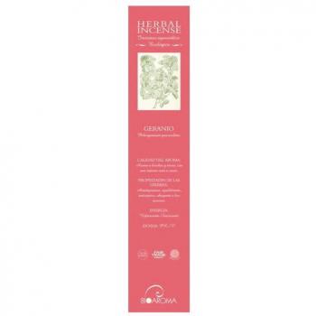 Incienso Eco Geranio - 12 Varillas Bioaroma