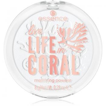 essence LIFE in CORAL Mattifying Powder shade 01 Smilin' From Shore To Reef 8 g