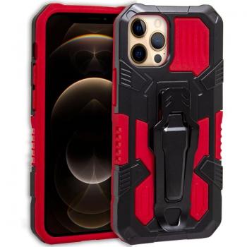 Funda Cool Hard Clip Roja para iPhone 12 Pro Max