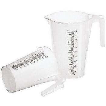 Jarra medidora con vaso de medición jarra litros Vasos apilables profesional 2000 ml
