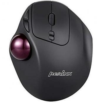 Ratón Inalámbrico Perixx PERIMICE-717 con Trackball Ergonómico, 7 Botones, Laser 2000 dpi