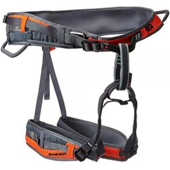 Mammut Ophir 3 Slide Arnés, Mujer, Gris/Naranja, XL