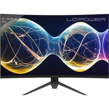 Monitor Gaming Curvo 27 Full HD 1920x1080 LED VA 165Hz 1ms FreeSync - LC-Power LC-M27-FHD-165-C-V3