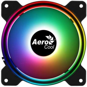 Ventilador de caja Aerocool Saturn 12F A RGB 12cm negro