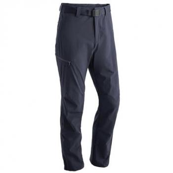 Maier Sports Nil Men's Outdoor Hiking Pants - Breathable, Roll-Up Function, Size 36, Dark Blue