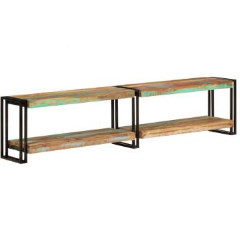 Mueble de TV madera maciza reciclada 180x30x40 cm vidaXL