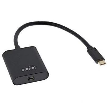 Adaptador USB-C a Mini DisplayPort 4K/60Hz, 0.2m, Negro