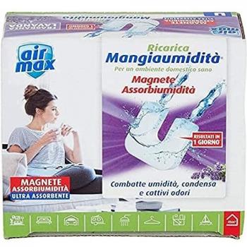 Bostik - Airmax Recambio Absorbente de Humedad con Imán Lavanda 450g