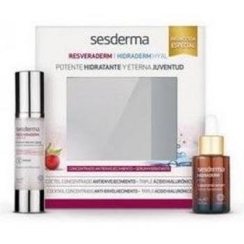 Kit Sesderma Resveraderm Crema-Gel 50ml + Suero Hidratante Hyal Hydraderm