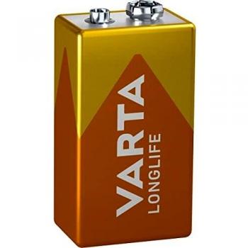 Varta Longlife Extra 9 V Alkaline Battery