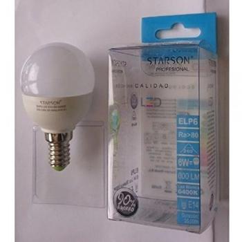 Starson 2822100003 Lampara Led Esferica, Multicolor