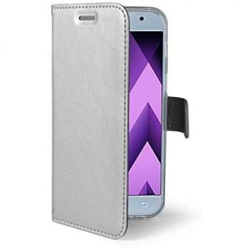 Celly AIR645 - Funda para Galaxy A5 2017, Color Plateado
