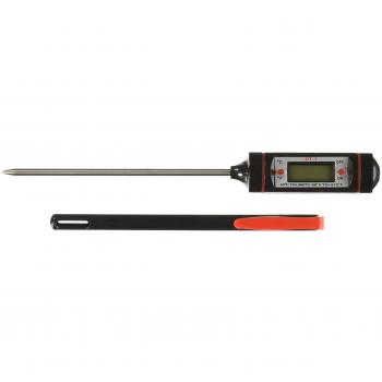 SODIAL(R) Termometro Sonda Digital de Cocina para Comida BBQ Carne Filete Pavo Vino