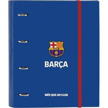 Carpeta 4 anillas 35mm con recambio F.C. Barcelona