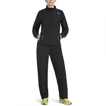 Rono Trainingsanzug Präsentationsanzug - Chándal de fitness para mujer, color negro