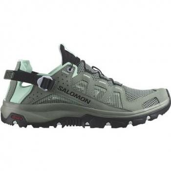 Zapatillas Salomon Techamphibian 5 verde bosque mujer - 39(1/3)